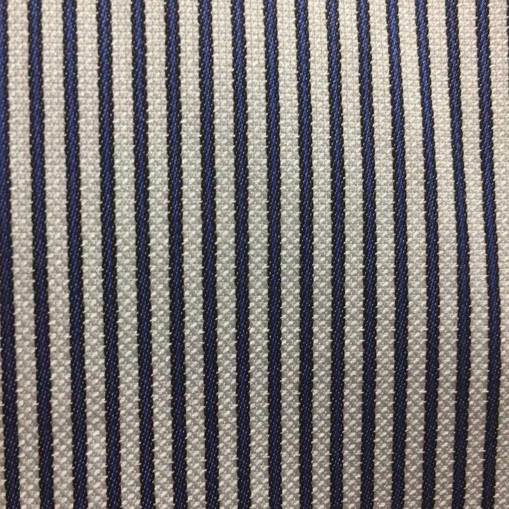 Alara Dress Shirt Egyptian Cotton Navy 15.5 32/33 - Picture 7 of 8